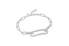  Tough Love 2 - Gliederarmbänder - Silber / Rhodiniert - Zirkonia - 18cm